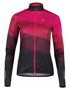 Dámský cyklistický dres Etape Gaia magenta/černá