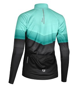 Dámský cyklistický dres Etape Gaia mint/černá