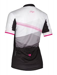 Dámský cyklistický dres Etape Liv bílá/růžová