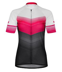 Dámský cyklistický dres Etape Violet růžová/černá