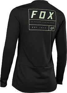 Dámský cyklistický dres Fox Womens Ranger Drirelease LS Jersey Black