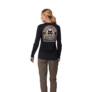 Dámský cyklistický dres Fox Womens Ranger Drirelease LS Jersey Black