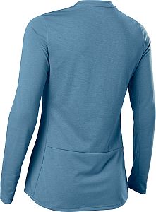 Dámský cyklistický dres Fox Womens Ranger Drirelease LS Jersey Dusty Blue