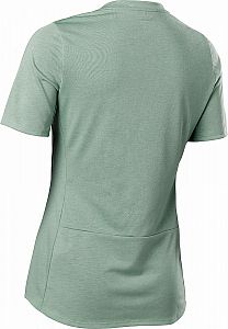 Dámský cyklistický dres Fox Womens Ranger Drirelease SS Jersey Double Fox Eucalyptus