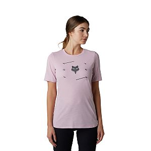 Dámský cyklistický dres Fox Womens Ranger Drirelease SS Jersey Veni Blush