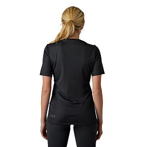 Dámský cyklistický dres Fox Womens Ranger SS Jersey Foxhead Black