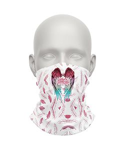 Dámský multifunkční šátek Suspect Animal ANGEL bílá