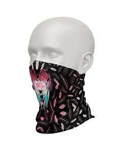 Dámský multifunkční šátek Suspect Animal ANGEL černá