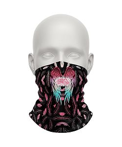 Dámský multifunkční šátek Suspect Animal ANGEL černá