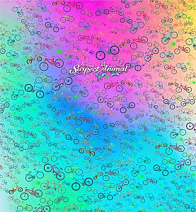 Dámský multifunkční šátek Suspect Animal AQUARELLE růžová