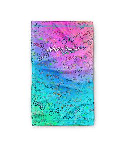 Dámský multifunkční šátek Suspect Animal AQUARELLE růžová