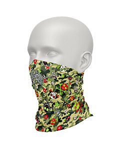 Dámský multifunkční šátek Suspect Animal ARMY zelená