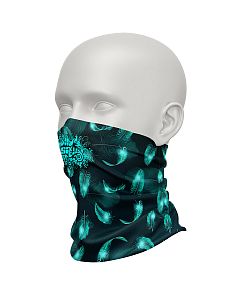 Dámský multifunkční šátek Suspect Animal BIRD černá