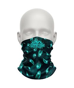 Dámský multifunkční šátek Suspect Animal BIRD černá