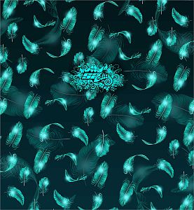 Dámský multifunkční šátek Suspect Animal BIRD černá