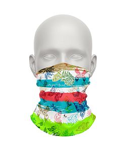 Dámský multifunkční šátek Suspect Animal BUTTERFLY bílá