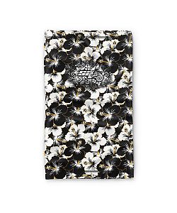 Dámský multifunkční šátek Suspect Animal FLOWERS černá