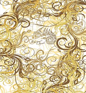 Dámský multifunkční šátek Suspect Animal GOLD bílá