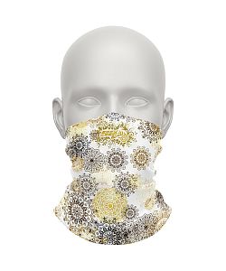 Dámský multifunkční šátek Suspect Animal GOLDEN EYE bílá