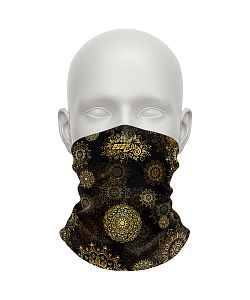 Dámský multifunkční šátek Suspect Animal GOLDEN EYE černá