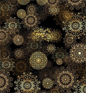 Dámský multifunkční šátek Suspect Animal GOLDEN EYE černá