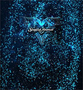 Dámský multifunkční šátek Suspect Animal HEART černá