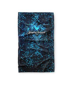 Dámský multifunkční šátek Suspect Animal HEART černá