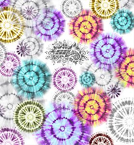 Dámský multifunkční šátek Suspect Animal HIPPIE bílá