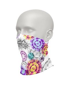 Dámský multifunkční šátek Suspect Animal HIPPIE bílá