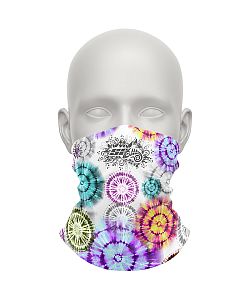 Dámský multifunkční šátek Suspect Animal HIPPIE bílá