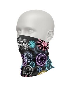 Dámský multifunkční šátek Suspect Animal HIPPIE černá