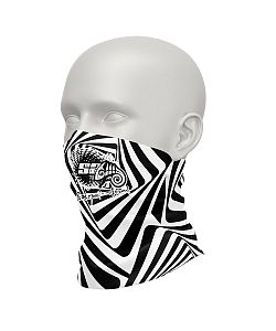 Dámský multifunkční šátek Suspect Animal ILLUSION černá