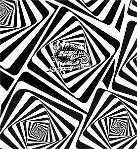 Dámský multifunkční šátek Suspect Animal ILLUSION černá