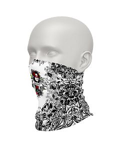 Dámský multifunkční šátek Suspect Animal LADY bílá