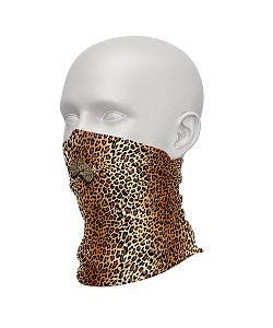 Dámský multifunkční šátek Suspect Animal LEO hnědá