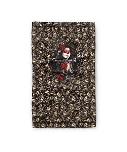 Dámský multifunkční šátek Suspect Animal MUERTE hnědá