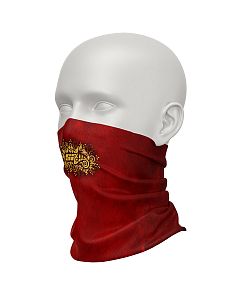 Dámský multifunkční šátek Suspect Animal RED VELVET červená