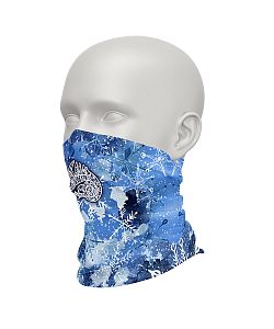 Dámský multifunkční šátek Suspect Animal SNOWFLAKES modrá