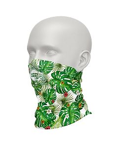 Dámský multifunkční šátek Suspect Animal TROPICAL bílá