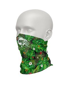 Dámský multifunkční šátek Suspect Animal TROPICAL zelená