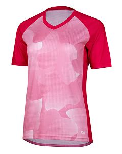 Dámský volný cyklo dres Etape Roxy růžová/bílá