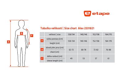 Dětská bunda Etape Alex lastura/antracit