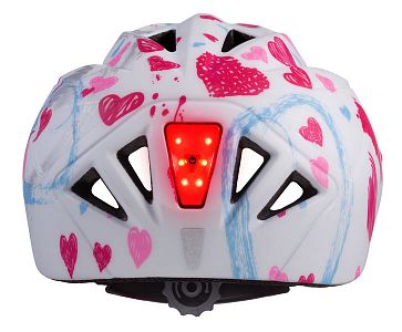 Dětská cyklistická helma Etape Pluto Light bílá/růžová