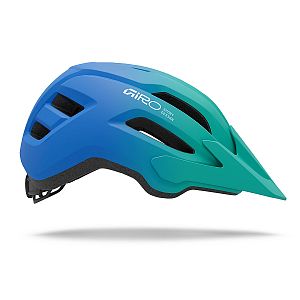 Dětská cyklistická helma GIRO Fixture II MIPS Youth Mat Aqua Green/Blue Jewel Fade