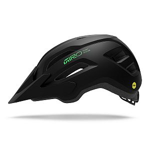 Dětská cyklistická helma GIRO Fixture II MIPS Youth Mat Black/Vivid Green