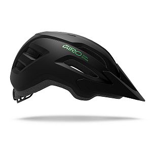 Dětská cyklistická helma GIRO Fixture II MIPS Youth Mat Black/Vivid Green