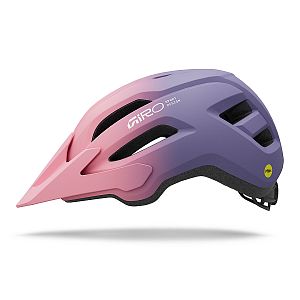Dětská cyklistická helma GIRO Fixture II MIPS Youth Mat Light Pink/Purple Fade