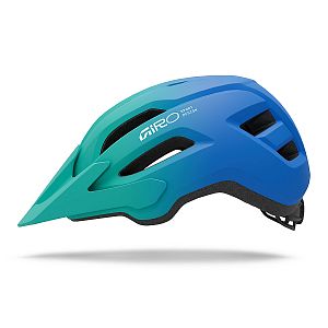Dětská cyklistická helma GIRO Fixture II Youth Mat Aqua Green/Blue Jewel Fade
