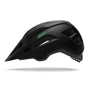 Dětská cyklistická helma GIRO Fixture II Youth Mat Black/Vivid Green
