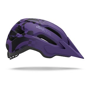 Dětská cyklistická helma GIRO Fixture II Youth Mat Purple Rush